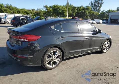2017 Hyundai Elantra Se из США, поврежденный, VIN 5NPD84LF7HH039295